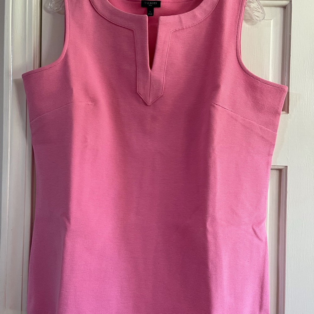 Talbots Size X Pink Top